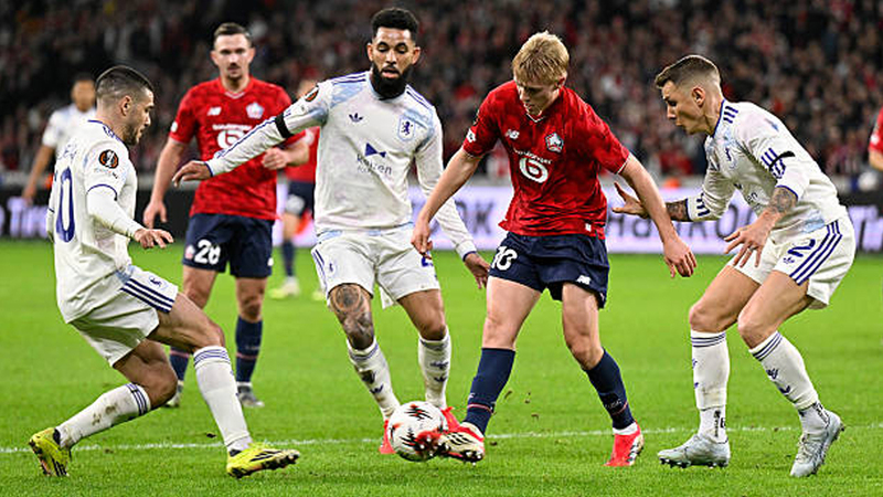Lille vs Aston Villa - chiến thắng nhọc nhằn